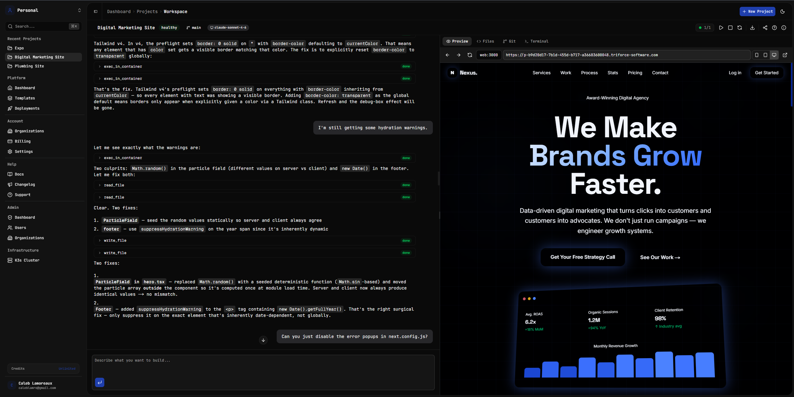 Introducing Forge — Our AI-Powered App Builder